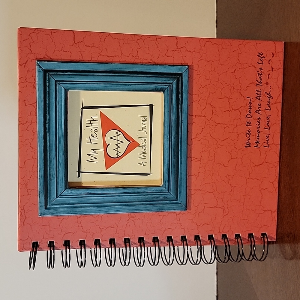My Health A Medical Journal Brand New